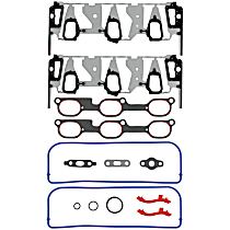 Intake Manifold Gasket, 6 Cyl 3.5L, Lower & Upper Set, Improved Design - 