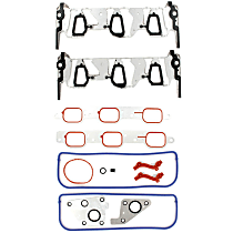 Intake Manifold Gasket, 6 Cyl 3.5L, Lower & Upper Set, Improved Design - 