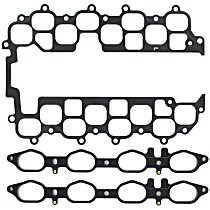 Intake Manifold Gasket, 8 Cyl 4.3L, Lower & Upper Set - 