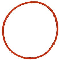 ATB4141 Throttle Body Gasket - Direct Fit, Sold individually