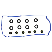 Valve Cover Gasket, With Grommets & Spark Plug Tube Seals, 4 Cyl 2.4L, APEX Valve Cover Gasket - 