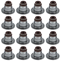 Valve Stem Seal - Direct Fit, Set of 16