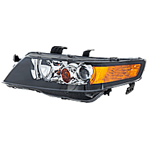 Driver Side HID/Xenon Headlight, Without bulb(s), OE Replacement