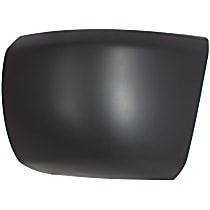 Front, Driver Side Bumper End, Primed Plastic