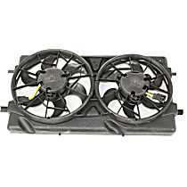 Radiator Fan 4 Cyl 2.0L, Dual fan