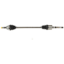 Front, Passenger Side Axle Assembly, All Wheel Drive/Four Wheel Drive