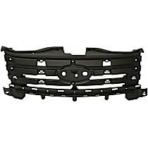 Grille Reinforcement, 6 Cyl., 3.5L Engine, Plastic, Black, CAPA Certified