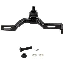 Front, Passenger Side, Upper Control Arm, 2 Piece Design, Adjustable
