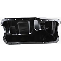 Oil Pan, Steel, 8 Cyl 5.8L