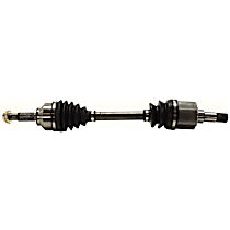 Front, Driver Side Axle Assembly, 2.0L/2.3L Engine, Automatic Transmission