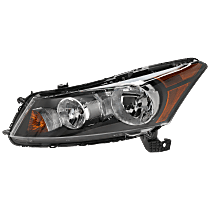 Driver Side Headlight, With bulb(s), Halogen, Clear Lens