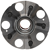 Rear, Driver or Passenger Side Wheel Hub, With Bearing, 5 x 4.5 in. Bolt Pattern