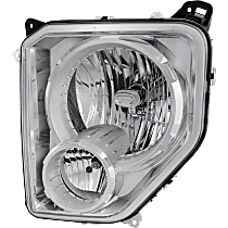 Driver Side Headlight, With bulb(s), Halogen, With Fog Light