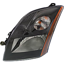 Driver Side Halogen Headlight, With bulb(s), Sedan, OE Replacement