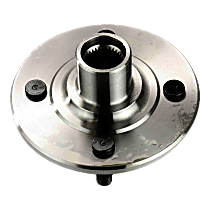 Front, Driver or Passenger Side Wheel Hub, 4 Lugs, With Bearing