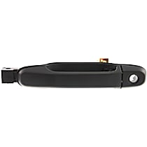 Front, Passenger Side Textured Black Exterior Door Handle, With Key Hole, Mini Passenger Van