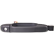 Front, Driver Side Textured Black Exterior Door Handle, With Key Hole, Mini Passenger Van