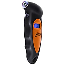 ATD4-0114-BLK Digital Tire Guage, Night Visibility, 30 Second Shut Off, 4 Pressure Ranges PSI BAR KPA KFP/CM