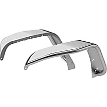 1500202 Front, Driver and Passenger Side Fender Flares, Natural