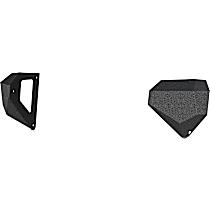 2081207 TrailChaser Series Bumper End, Powdercoated Textured Black Aluminum