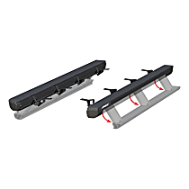 3047975 ActionTrac Series Running Boards - Carbide Black Powder Coat, Set of 2