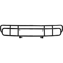 4076 Grille Guard, Powdercoated Black Steel