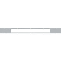 PC20OS LED Light Bar Cover - Powdercoated Textured Black, Steel, Universal