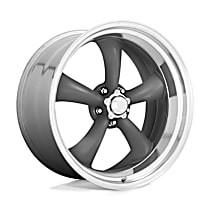 VN2155665 Aluminum Gray Wheel, 15 in. X 6 in., 5 x 4.5 in. Bolt Pattern