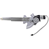Sedan Front, Passenger Side Power Window Regulator, With Motor, 4-Door, OE Replacement Series
