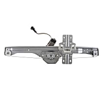 Sport Utility Rear, Driver Side Power Window Regulator, With Motor, 4-Door, OE Replacement Series