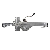 Sport Utility Rear, Passenger Side Power Window Regulator, With Motor, 4-Door, OE Replacement Series