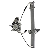 Sedan Front, Passenger Side Power Window Regulator, With Motor, 4-Door, OE Replacement Series