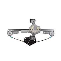 RPFD-063 Sedan Rear, Driver Side OE Replacement Series Power Window Regulator, Without Motor