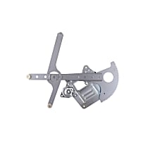 RPGM-001 Front, Driver Side OE Replacement Series Power Window Regulator, Without Motor