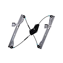 RPMB-001 Front, Driver Side OE Replacement Series Power Window Regulator, Without Motor