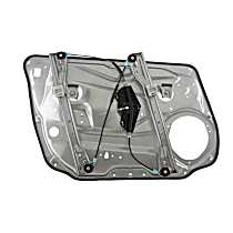 RPMB-004 Front, Passenger Side OE Replacement Series Power Window Regulator, Without Motor