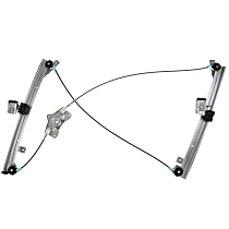 RPVG-029 Hatchback Front, Driver Side OE Replacement Series Power Window Regulator, Without Motor