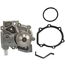 Water Pump, Naturally Aspirated, EJ253 Designation, With One Water Outlet, With Standard Transmission, New, 4 Cyl 2.5L, AISIN OE Replacement - 