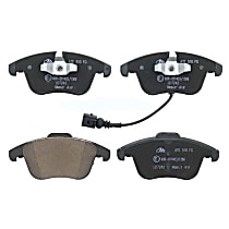 5N0-698-151 C Front 2-Wheel Set ECE-R90 Euro OE Brake Pads, Original Series
