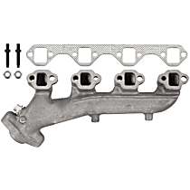 101047 Driver Side Exhaust Manifold, 46-State Legal (Cannot ship to CA, CO, NY or ME)