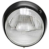 0-301-800-103 Headlight Assembly H-4 (European with Black Rim) - Replaces OE Number 911-631-113-02