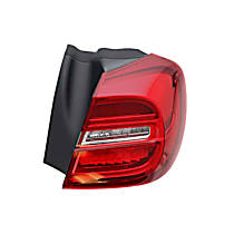 156-906-22-58 Passenger Side, Outer Tail Light, OE Replacement