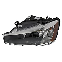 Driver Side Halogen With bulb(s), Without Control Units; Not For Cars With Adaptive Headlights (S524A); From 04/14, OE Replacement