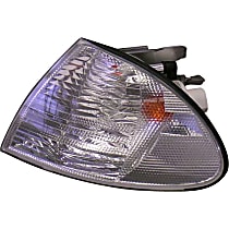 LLC852 Turn Signal Light with White Lens - Replaces OE Number 63-13-6-902-769