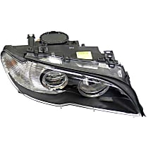 LUS4321 Headlight Assembly (Halogen) with White Turn Signal - Replaces OE Number 63-12-7-165-908