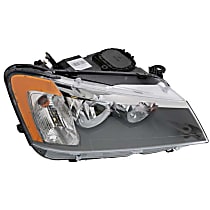 Passenger Side Halogen Headlight, With bulb(s), OE Replacement