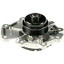 Water Pump, Does Not Include Back Housing, New, 6 Cyl 2.5L, OE Replacement Series - 