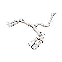 Track Edition Cat-Back, Exhaust System, 2.0L 4Cyl, Made of Stainless Steel - 
