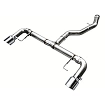 Track Edition Axle-Back, Exhaust System, 2.0L 4Cyl, Made of 304 Stainless Steel - 