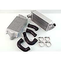 4510-11046 AWE Performance Intercoolers for Porsche 997 Turbo / GT2 - Black Hoses